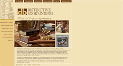 Desktop Screenshot of distinctivebookbinding.com